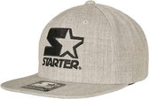 Starter Snapback Pet Logo Grijs