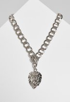 Urban Classics Ketting Lion Basic Zilverkleurig