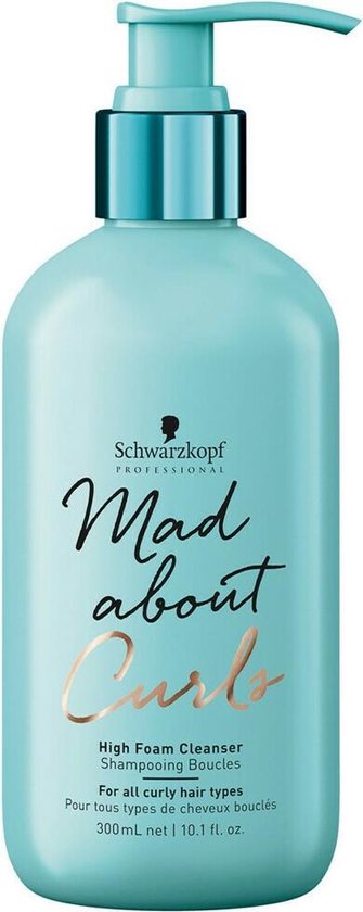 Schwarzkopf Mad About Curls High Foam Shampoo 300ml - vrouwen - Voor
