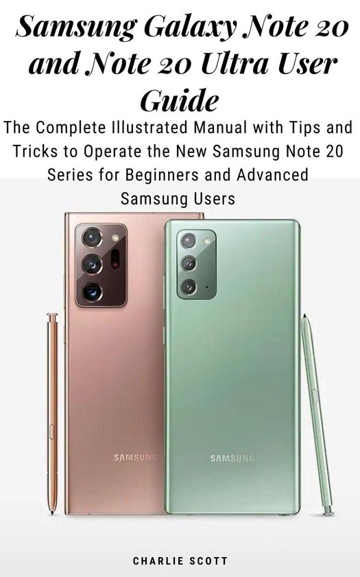 Samsung Galaxy Note 20 and Note 20 Ultra User Guide - cover