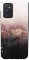 Casetastic Samsung Galaxy A52 (2021) 5G / Galaxy A52 (2021) 4G Hoesje - Softcover Hoesje met Design - Pink Sky Print