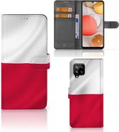 Smartphone Hoesje Geschikt voor Samsung Galaxy A42 5G Bookcase Polen