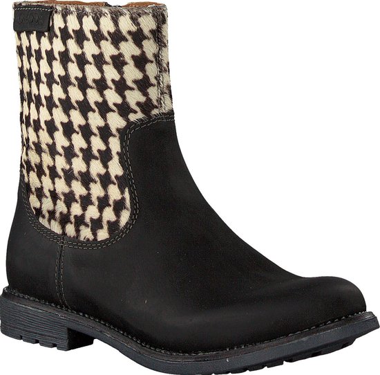 Omoda Meisjes Enkellaarsjes Om119671 - Zwart - Maat 29 | bol.com