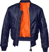 Urban Classics Bomber jacket -2XL- MA1 Blauw