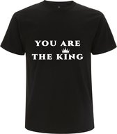 You are the king heren t-shirt | koning | koningsdag | koningklijk | cadeau | Zwart