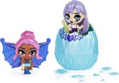 Hatchimals Mini Pixies 2-pack, Glitter Angels verzamelpoppen van 3,8 cm met combineerbare vleugels (stijlen kunnen verschillen)