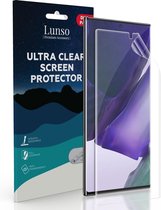 Lunso - Duo Pack (2 stuks) Beschermfolie - Full Cover Screen Protector - Samsung Galaxy Note 20 Ultra