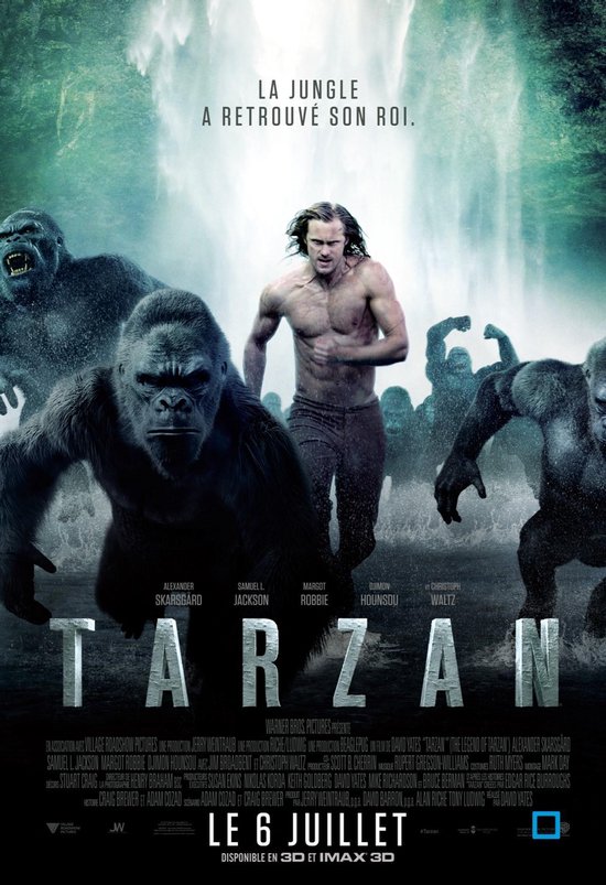 Rampage : Hors de contrôle + Tarzan + Kong : Skull Island - 