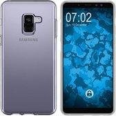 Hoesje Coolskin3T - Telefoonhoesje voor Samsung A5 2018/A8 2018/Duos - Transparant Wit