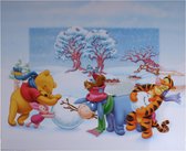 Disney Poster Winnie Sneeuwpop Junior 50x40 Cm Papier