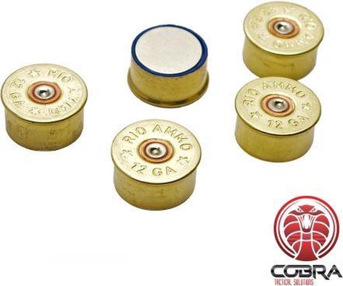 Magneten Cal. 12 - Brass (5 per pack)