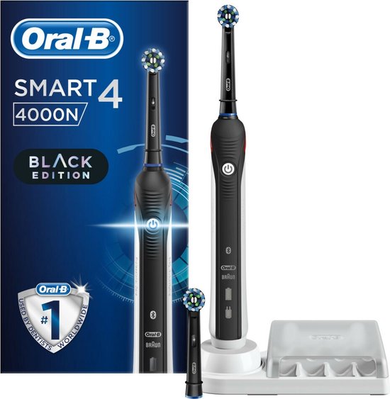 paling opleggen Raap Oral-B Elektrische Tandenborstel 4000N Zwart Smart | bol.com