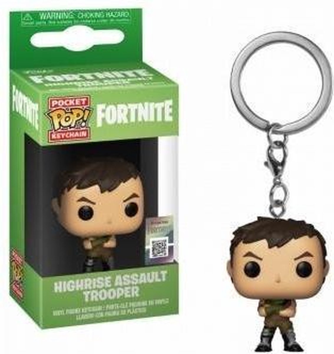 Pocket Pop Keychains : FORTNITE - Highrise Assault Trooper