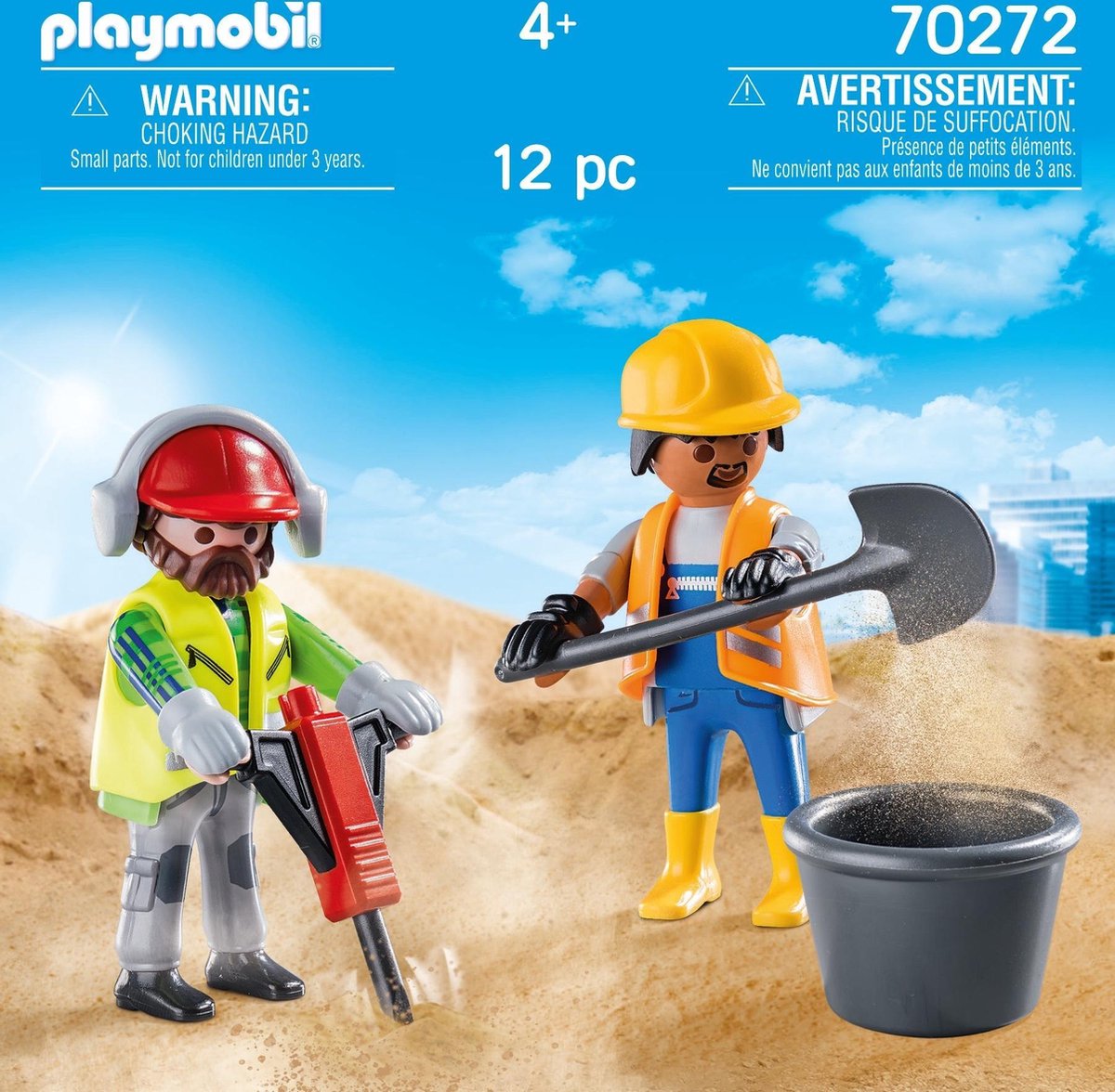 PLAYMOBIL City Action 70823 figurine pour enfant, Jouets de construction 4  an(s), Multicolore