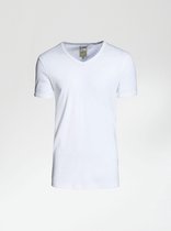 T-shirt V-Hals CAVE-B Wit (5212.400.012 - E10)