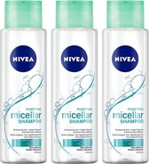 Nivea Purifying Micellar Shampoo Voordeelbox - 3 x 400 ml
