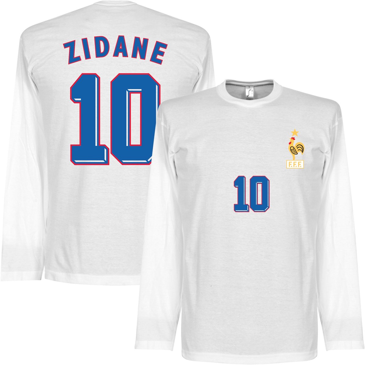 1200x1200.jpg Zidane 1998 Longsleeve T-Shirt - XL - Afbeelding 1