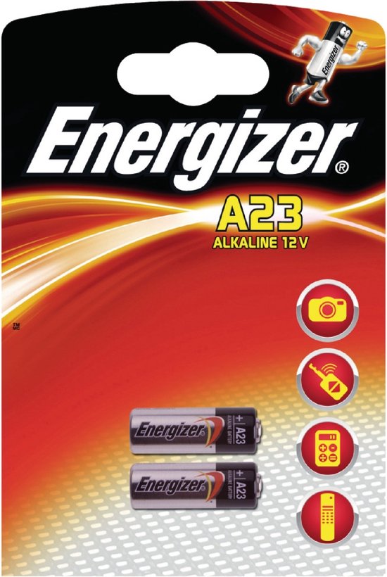 overschot lava vertaling Energizer niet-oplaadbare batterijen Batterij Energizer A23/pak 2 | bol.com