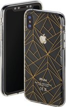 Hama Cover "Golden Graphics" voor Apple iPhone X, transparant/goud