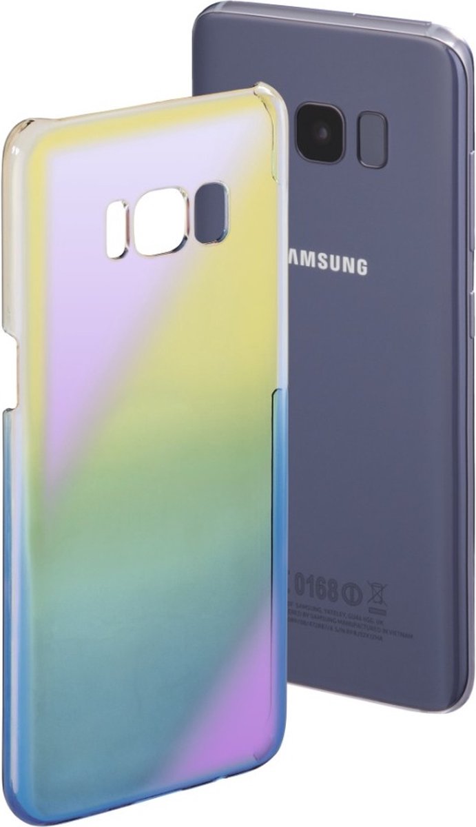 Hama Gradient Mirror Telefoonhoes - Back Cover - Geschikt voor Samsung Galaxy S8 - Blauw