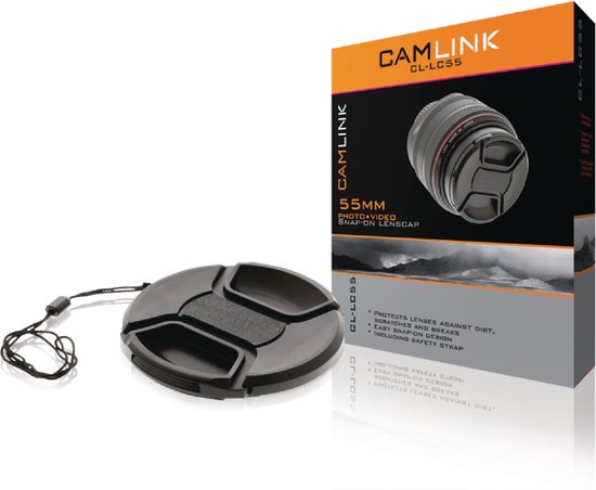 Hama | 55 mm lensdop voor professionele camera (afdekking ter
