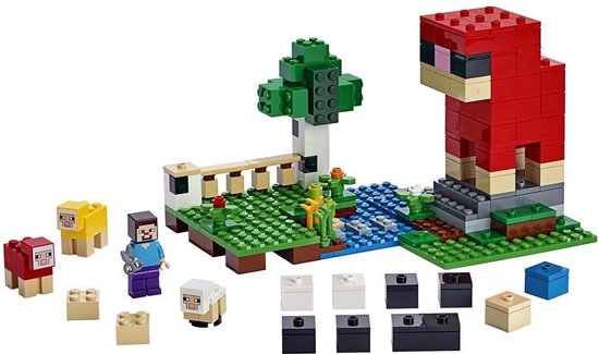 LEGO Minecraft De Schapenboerderij - 21153