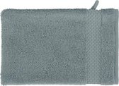 Clarysse Toscane Washandjes 15x22cm 2 stuks-Zilverblauw
