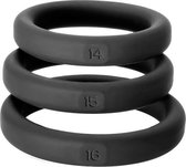 Xact-Fit Kit S-M - Cock Rings - black - Discreet verpakt en bezorgd