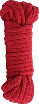 Cotton Bondage Rope Japanesse - Red - Bondage Toys - red - Discreet verpakt en bezorgd