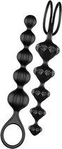 Love Beads Set of 2 - Black - Anal Beads - black - Discreet verpakt en bezorgd