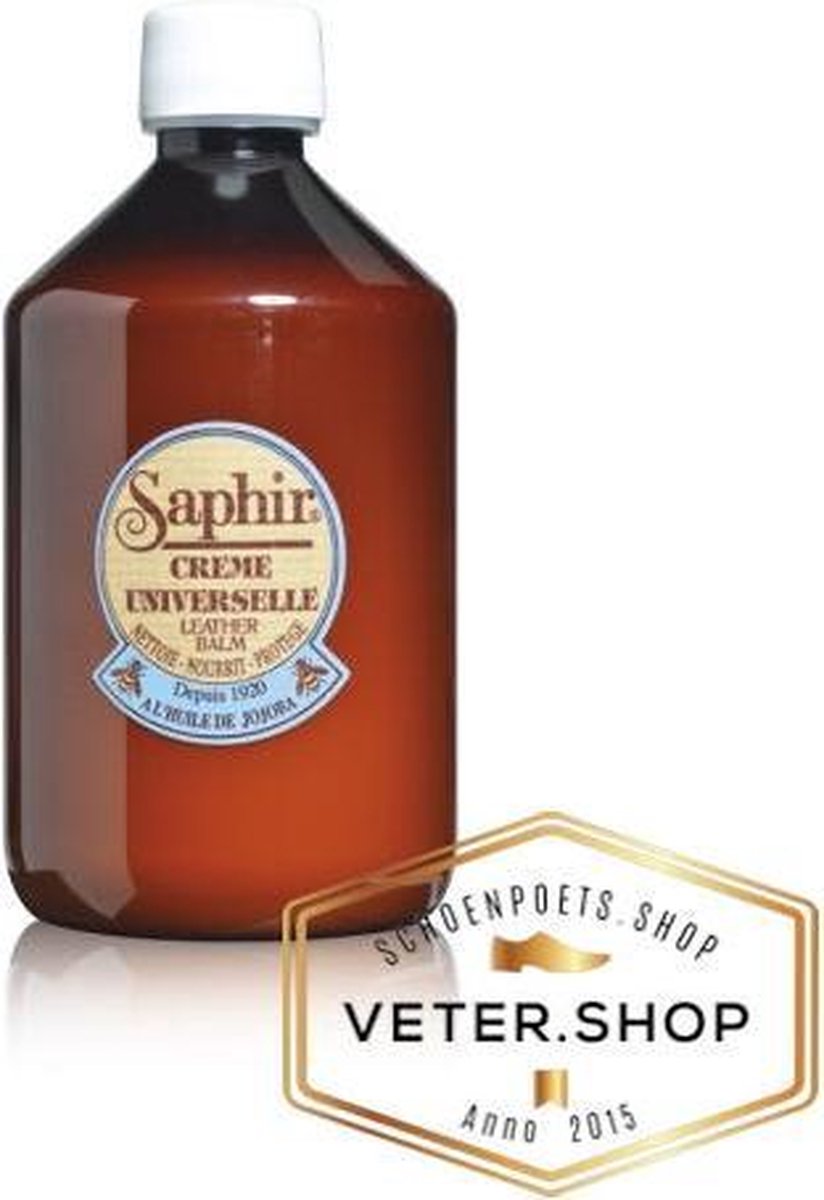 Saphir crème universelle - Lait pour cuir à l'huile de jojoba - 1 litre |  bol