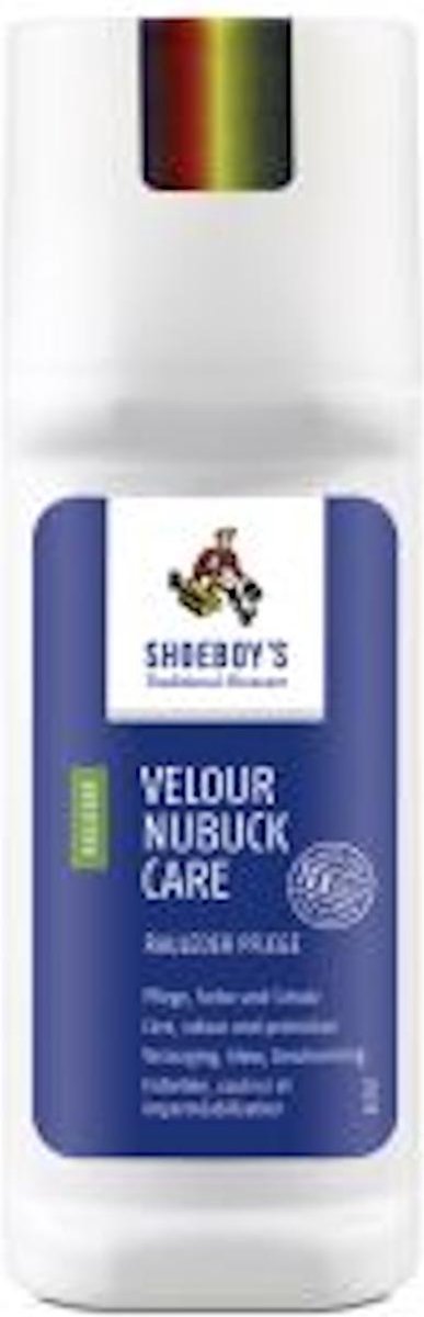 Shoeboy'S Velour nubuck care stick 75ml - Donkerbruin - Verzorgt en impregneert alle soorten velours- en nubuckleer alsook textiel en TEX-materialen.