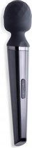 Diamond Head- 11X Silicone Wand Massager - Design Vibrators - black - Discreet verpakt en bezorgd