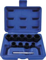 JBM Tools| Set van doppen 3/8" voor verwijderen veiligheid schroeven / moeren