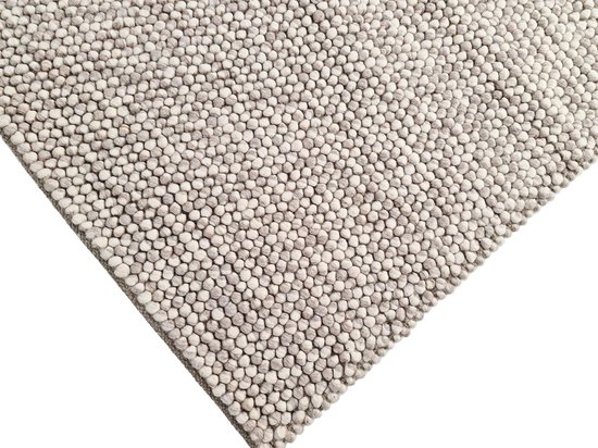 Ventura Bolletjes Vloerkleed - Kleur : Nature / Beige - Afmeting ca. 160x230 cm