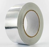 Coroplast aluminium tape op rol 942 hittebestendig 50mm rol=50m, prijs=per rol