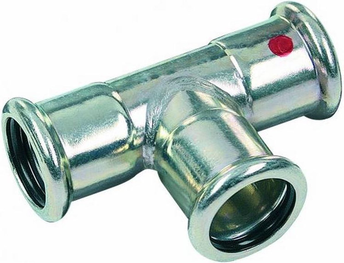Bonfix C-staal M 54mm persfitting T-stuk FFF (staalverzinkt cv)