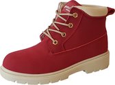 Gevavi safety dames werkschoen Paris rood hoog - maat 42