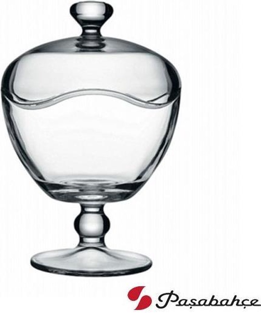 Pasabahce Toscana - Glazen Suikerpot Op Voet - 130 mm