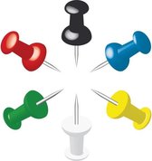 Alco AL-661A Pushpins Doosje A 25 Stuks Assorti