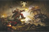 ABYstyle Warhammer 40K The Battle of Baal  Poster - 91,5x61cm