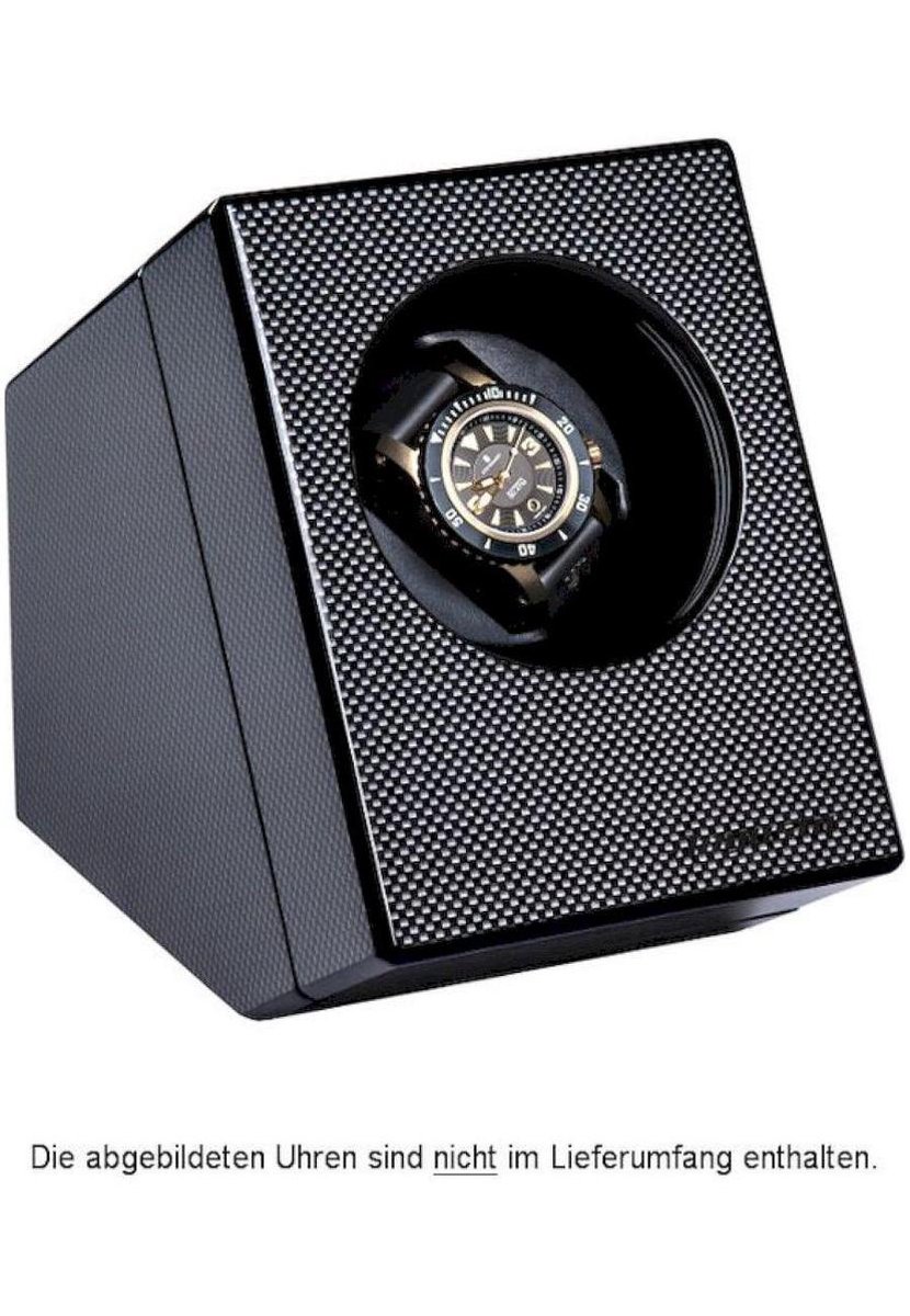 Augusta Watchwinder voor een Uur Carbon Hoogglans look 5569.111