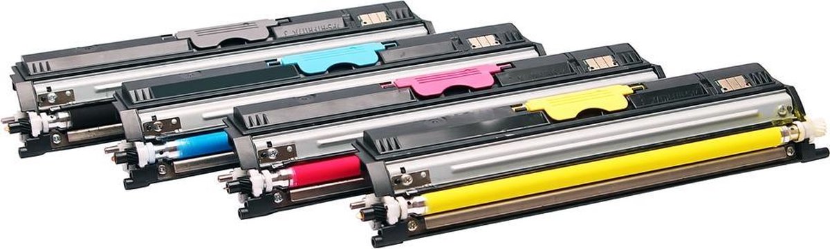 Image of ABC huismerk Set 4x toner geschikt voor Oki C110 C130N MC160N C 110 C 130N MC 160N