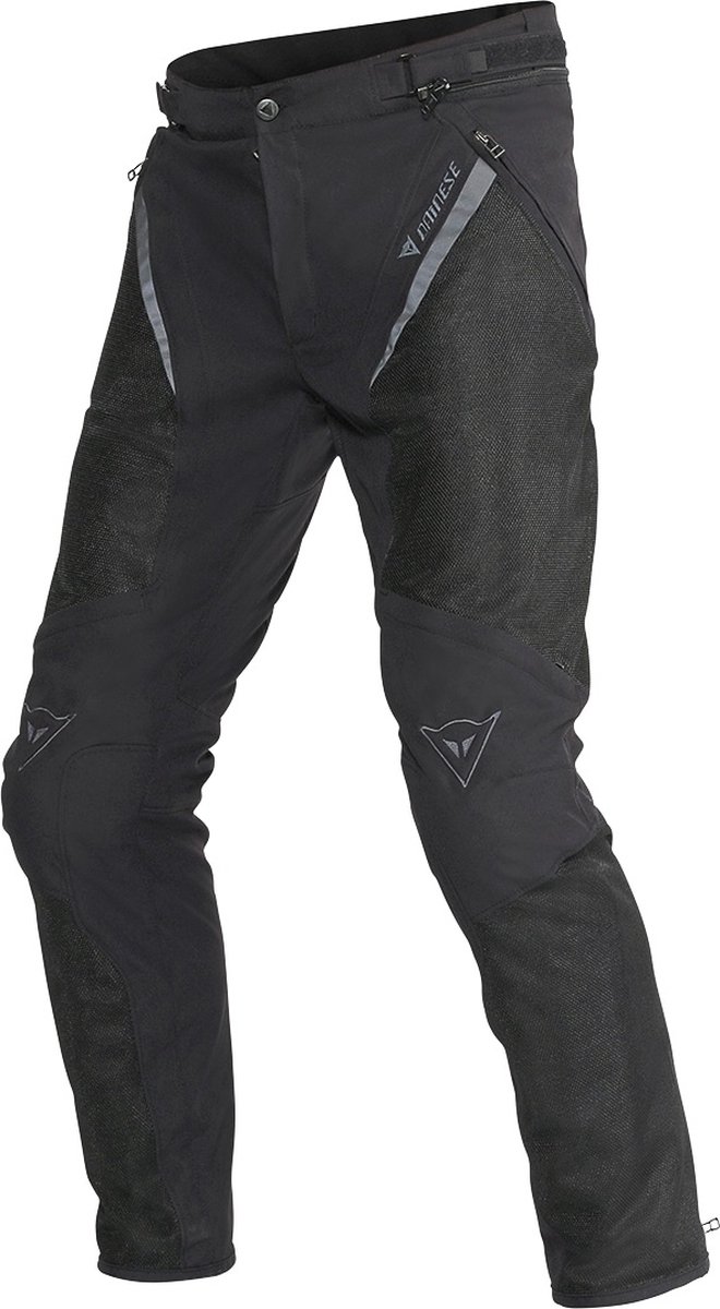 Dainese Drake Super Air Tex Black Black Textile Motorcycle Pants 50