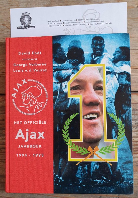 Het officiële AJAX jaarboek 1994 - 1995 | 7423526190117 | Boeken | bol.com
