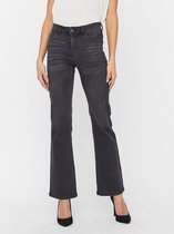 Vero Moda VMSHEILA SLIM FLARE JEANS - Black Black