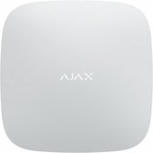 Ajax Hub Plus Wit Met Instelbaar Tot 64 Scenario's, 150 Componenten, 99 Gebruikers En Wifi
