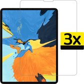 iPad Pro 2018/2020 Screenprotector 11 inch Tempered Glass - 3 Stuks