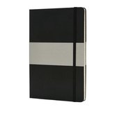 Xd Collection Notitieboek Geruit A5 Papier Zwart/grijs