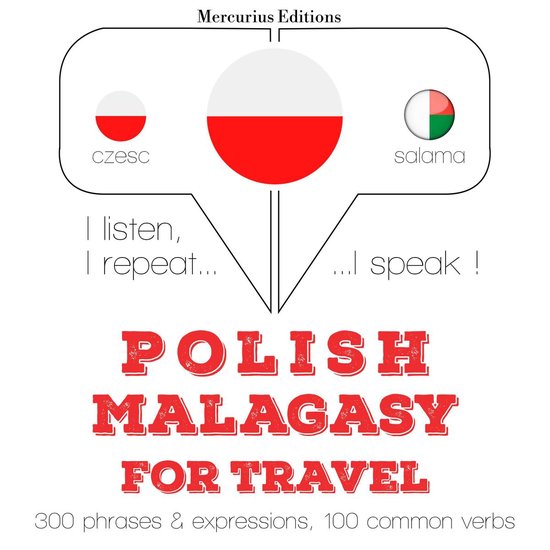 Polski - malgaski: W przypadku podróży - cover